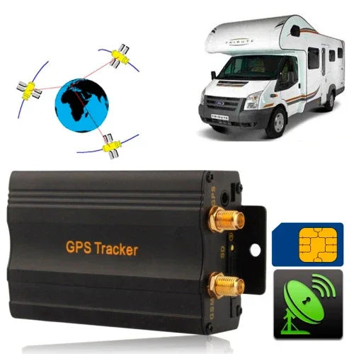 ระบบติดตามยานพาหนะ 103B GSM / GPRS / GPS รองรับการ์ดหน่วยความจำ TF ความถี่: 850 / 900 / 1800 / 1900Mhz, 103A, 103B, ควบคุมระยะไกล (ตัดน้ำมันและวงจร)