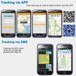 KH-909 เครื่องติดตาม GPS กันน้ำ IPX6 อเนกประสงค์ สำหรับสัตว์เลี้ยง / เด็ก / ผู้สูงอายุ, KH-909 สีขาว + ดำ, KH-909 สีขาว + น้ำเงิน
