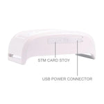 KH-909 เครื่องติดตาม GPS กันน้ำ IPX6 อเนกประสงค์ สำหรับสัตว์เลี้ยง / เด็ก / ผู้สูงอายุ, KH-909 สีขาว + ดำ, KH-909 สีขาว + น้ำเงิน