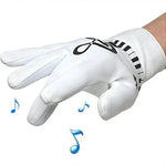 ถุงมือเปียโนอิเล็กทรอนิกส์พร้อมลำโพง, ถุงมือเปียโนอิเล็กทรอนิกส์