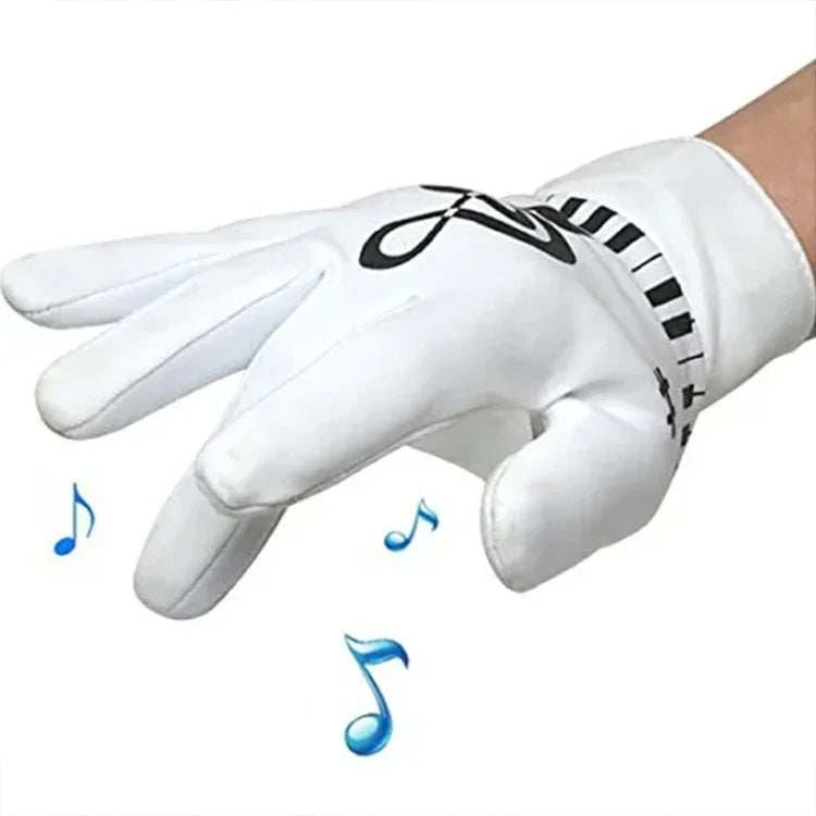 ถุงมือเปียโนอิเล็กทรอนิกส์พร้อมลำโพง, ถุงมือเปียโนอิเล็กทรอนิกส์