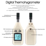 BENETECH GM1362 เครื่องวัดความชื้นและอุณหภูมิแบบดิจิทัลหน้าจอ 1.45 นิ้ว, GM1362