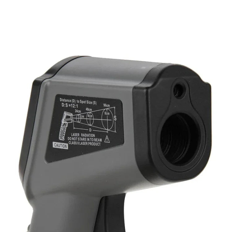 DT-8500 เทอร์โมมิเตอร์อินฟราเรดดิจิทัล LCD ช่วงอุณหภูมิ: -50-500 องศาเซลเซียส, DT-8500