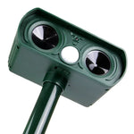 เครื่องไล่สัตว์เคลื่อนไหวพลังงานแสงอาทิตย์แบบอัลตราโซนิก 1 ชิ้น RC-510