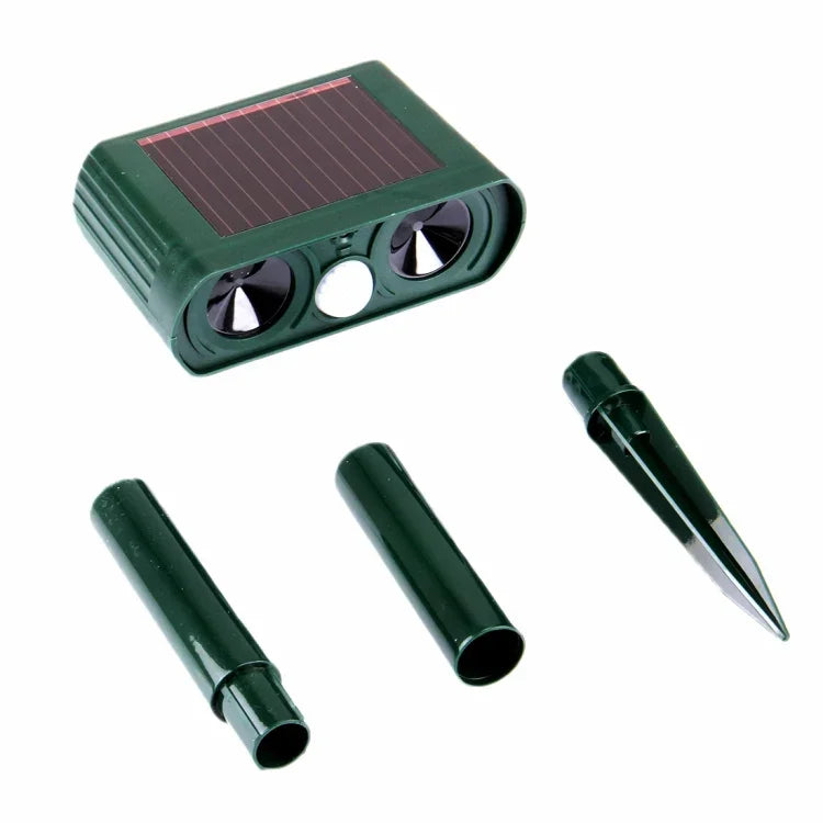 เครื่องไล่สัตว์เคลื่อนไหวพลังงานแสงอาทิตย์แบบอัลตราโซนิก 1 ชิ้น RC-510