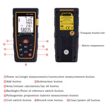 เครื่องวัดระยะเลเซอร์ดิจิตอลแบบมือถือ CP-100S ระยะวัดสูงสุด 100 เมตร