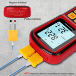 เครื่องวัดอุณหภูมิเทอร์โมคัปเปิล BENETECH GM1312 หน้าจอ LCD 2.4 นิ้ว วัดได้ J, K, T, E, N และ R ช่วงวัด -50 ถึง 300 องศาเซลเซียส