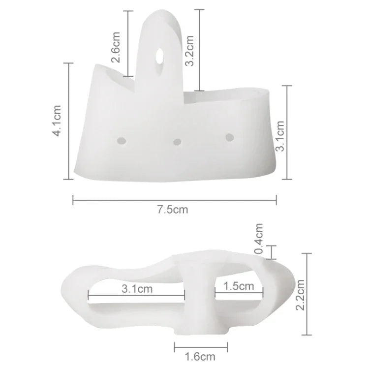 1 คู่ ZRWC27 อุปกรณ์ดัดข้อกระดูกพิเศษสำหรับ Hallux valgus, ZRWC27