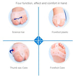 1 คู่ ZRWC27 อุปกรณ์ดัดข้อกระดูกพิเศษสำหรับ Hallux valgus, ZRWC27