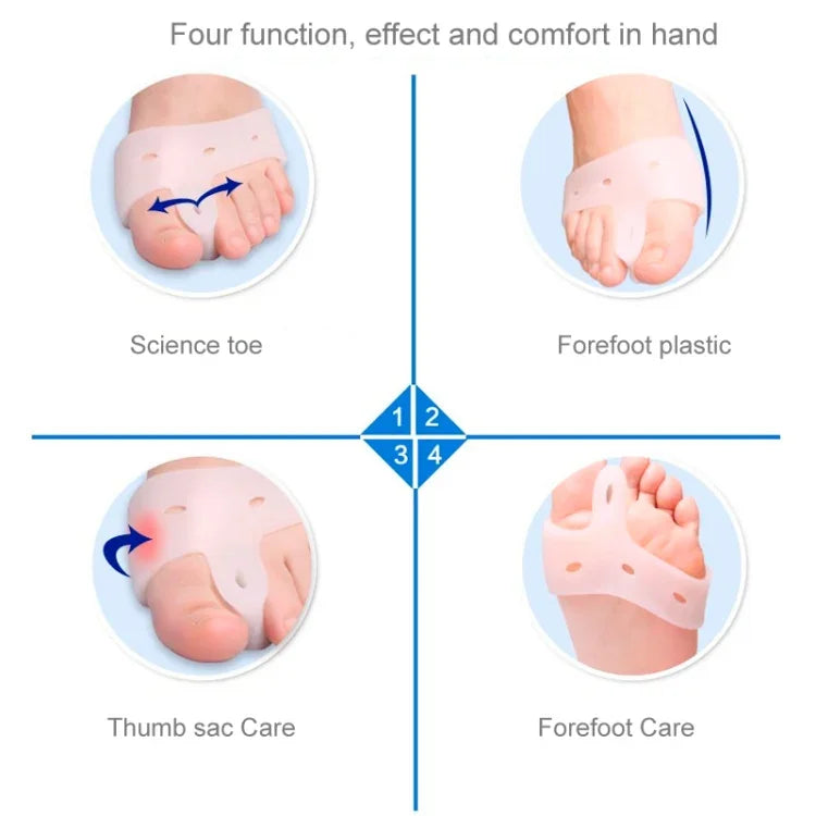 1 คู่ ZRWC27 อุปกรณ์ดัดข้อกระดูกพิเศษสำหรับ Hallux valgus, ZRWC27