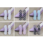 สติกเกอร์กันสึกหลังรองเท้าส้นสูง 5 คู่ สีสุ่มจัดส่ง