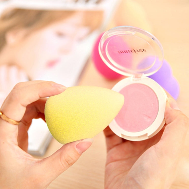 ฟองน้ำแต่งหน้ารูปหยดน้ำสำหรับผิวหน้า Great Beauty ผสมรองพื้นเรียบเนียน แผ่นสำลีทำความสะอาดเครื่องสำอาง ส่งสีสุ่ม, S-HCB-1104B, S-HCB-1104F, S-HCB-1104L, S-HCB-1104M, S-HCB-1104W, S-HCB-1104Y