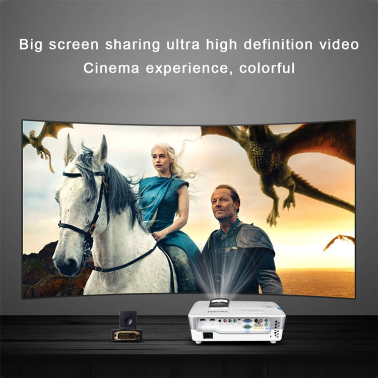 อะแดปเตอร์ DVI 24+1 พิน ชาย ชุบทอง หมุนได้ 360 องศา เป็น HDMI 19 พิน หญิง, DVI 24+1 พิน ชาย เป็น HDMI หญิง