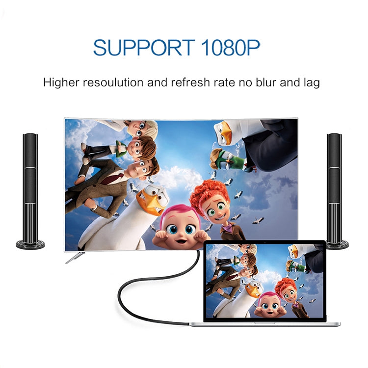สายอะแดปเตอร์ HDMI (Type-A) ชาย เป็น DVI 24+1 พิน ชาย ยาว 1.8 ม.