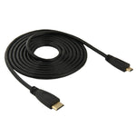 สายอะแดปเตอร์ Mini HDMI ชาย เป็น Micro HDMI ชาย ยาว 1.8 ม.