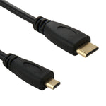 สายอะแดปเตอร์ Mini HDMI ชาย เป็น Micro HDMI ชาย ยาว 1.8 ม.