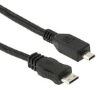 สายอะแดปเตอร์ Mini HDMI ชาย เป็น Micro HDMI ชาย ยาว 30 ซม.