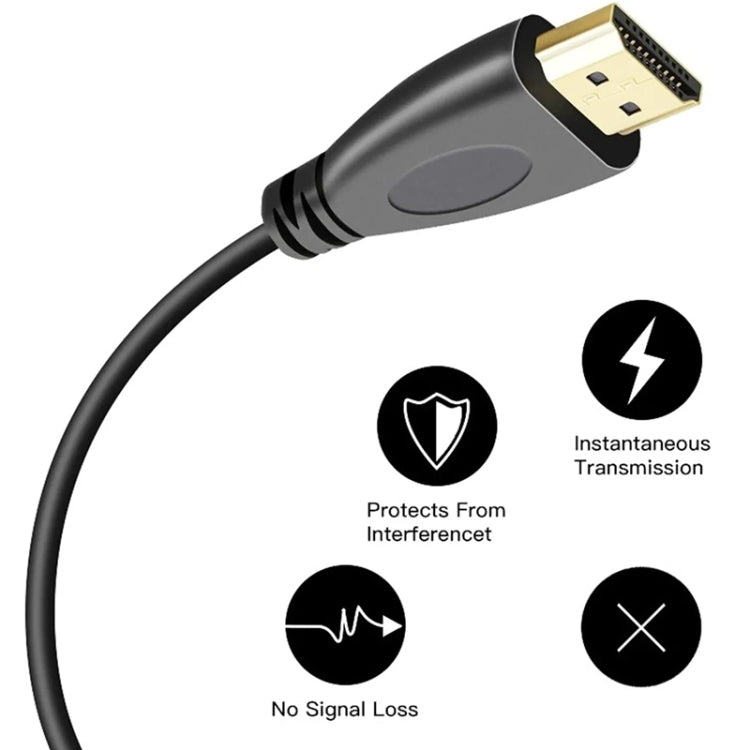 สายเคเบิล HDMI ชุบทอง 19 พิน ชาย รุ่น 1.4 ยาว 60 ซม. (ขยายได้ถึง 2 ม.) รองรับ 3D / Ethernet, HDMI AM เป็น AM