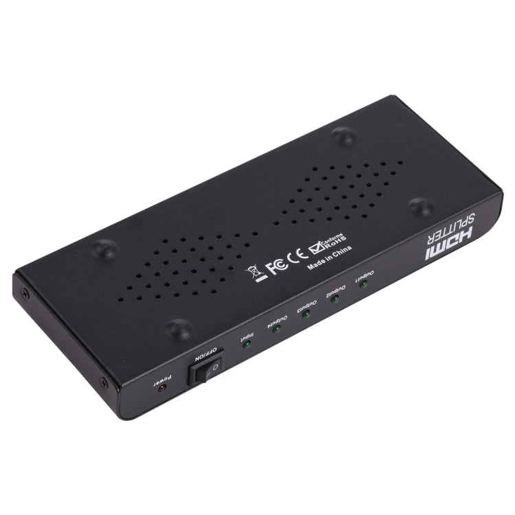 ตัวแยกสัญญาณ HDMI 1x4 1080P รุ่น 1.4 ปลั๊ก EU 1x4 HDMI V1.3