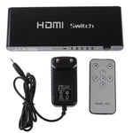 สวิตช์ HDMI 5 พอร์ต Full HD 1080P พร้อมสวิตช์และรีโมท รุ่น 1.3 (5 พอร์ต HDMI เข้า 1 พอร์ต HDMI ออก) รุ่น 1.3