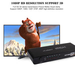 สวิตช์ HDMI 5 พอร์ต Full HD 1080P พร้อมสวิตช์และรีโมท รุ่น 1.3 (5 พอร์ต HDMI เข้า 1 พอร์ต HDMI ออก) รุ่น 1.3