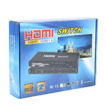 สวิตช์ HDMI 5 พอร์ต Full HD 1080P พร้อมรีโมทและไฟ LED แสดงสถานะ พร้อมไฟ LED แสดงสถานะ
