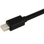 สายแปลง Mini DisplayPort ตัวผู้เป็น HDMI + VGA + DVI ตัวเมีย สำหรับ Mac Book Pro Air ความยาวสาย: 17 ซม. Mini DP เป็น HDMI+VGA+DVI (สีดำ) Mini DP เป็น HDMI+VGA+DVI (สีขาว)