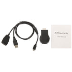 M2 Android ตัวรับสัญญาณ Ezcast HDMI 1080P / HDMI AirPlay DLNA WIFI สำหรับ Android OS / iOS / MAC OS / Windows รองรับการแชร์ออนไลน์ไปยังทีวีผ่าน WIFI Display
