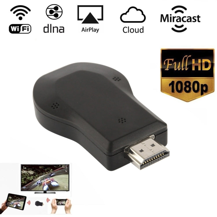M2 Android ตัวรับสัญญาณ Ezcast HDMI 1080P / HDMI AirPlay DLNA WIFI สำหรับ Android OS / iOS / MAC OS / Windows รองรับการแชร์ออนไลน์ไปยังทีวีผ่าน WIFI Display