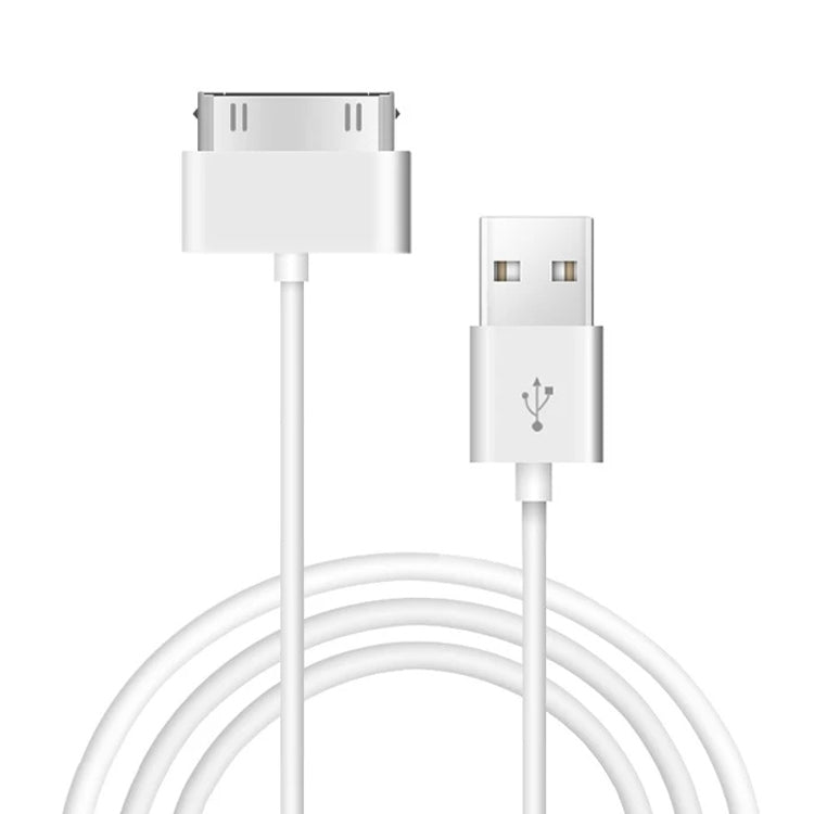สายชาร์จและซิงค์ข้อมูล USB สองด้าน ยาว 2m สำหรับ iPhone 4 & 4S / iPhone 3GS / 3G / iPad 3 / iPad 2 / iPad / iPod Touch