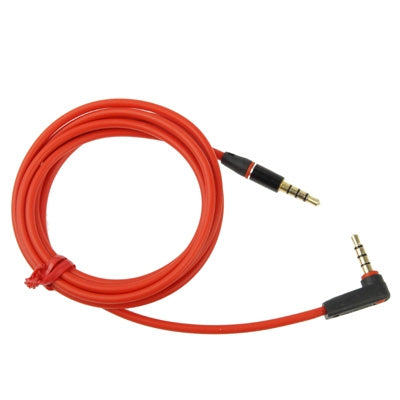 สายเสียง Aux 3.5mm 1.2m แบบข้อศอกเป็นตัวผู้ตรง, ใช้ได้กับโทรศัพท์, แท็บเล็ต, หูฟัง, เครื่องเล่น MP3, เครื่องเสียงรถยนต์/บ้าน และอื่นๆ