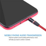 สายเสียง Aux 3.5mm 1.2m แบบตัวผู้เป็นตัวเมีย, ใช้ได้กับโทรศัพท์, แท็บเล็ต, หูฟัง, เครื่องเล่น MP3, เครื่องเสียงรถยนต์/บ้าน และอื่นๆ