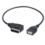 Multimedia Digital Audio AMI to USB Adapter Cable for Audi, AMI to USB Adapter Cable