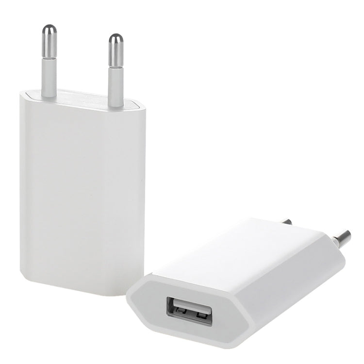 อะแดปเตอร์ชาร์จ USB 5V / 1A (ปลั๊ก US) สำหรับ iPhone, Galaxy, Huawei, Xiaomi, LG, HTC และสมาร์ทโฟนอื่นๆ อุปกรณ์ชาร์จซ้ำได้ ปลั๊ก UK, ปลั๊ก EU