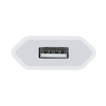 อะแดปเตอร์ชาร์จ USB ซ็อกเก็ต EU 5V / 1A สำหรับ iPhone, Galaxy, Huawei, Xiaomi, LG, HTC และสมาร์ทโฟนอื่นๆ อุปกรณ์ชาร์จซ้ำได้