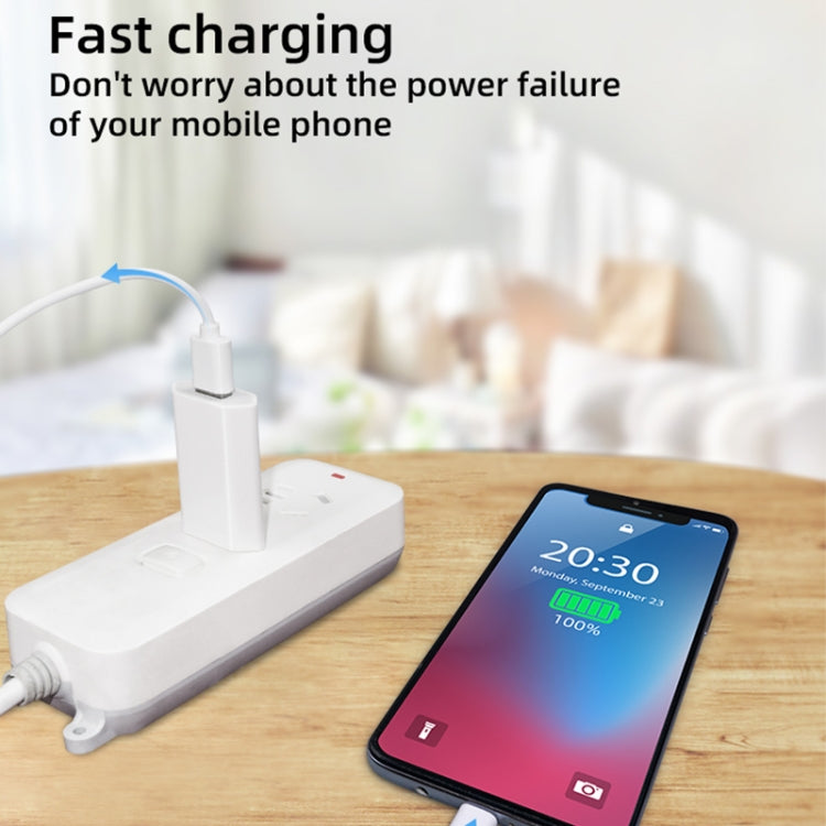 อะแดปเตอร์ชาร์จ USB ซ็อกเก็ต EU 5V / 1A สำหรับ iPhone, Galaxy, Huawei, Xiaomi, LG, HTC และสมาร์ทโฟนอื่นๆ อุปกรณ์ชาร์จซ้ำได้