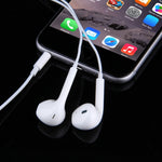 หูฟัง 3.5 มม. พร้อมควบคุมสายและไมโครโฟน สำหรับโทรศัพท์ Android / PC / เครื่องเล่น MP3 / แล็ปท็อป