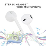 หูฟังมีสาย 3.5 มม. สำหรับโทรศัพท์ Android / PC / เครื่องเล่น MP3 / แล็ปท็อป ความยาวสาย: 1.2 ม.