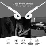 หูฟังมีสาย 3.5 มม. สำหรับโทรศัพท์ Android / PC / เครื่องเล่น MP3 / แล็ปท็อป ความยาวสาย: 1.2 ม.
