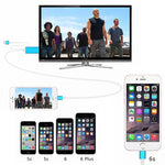 สายแปลง 8 พิน เป็น HDMI HDTV พร้อมสายชาร์จ USB