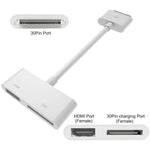 อะแดปเตอร์ Digital AV HDMI สำหรับ HDTV สำหรับ iPad รุ่นใหม่ (iPad 3) / iPad 2 / iPad / iPhone 4 & 4S / iPod Touch 4