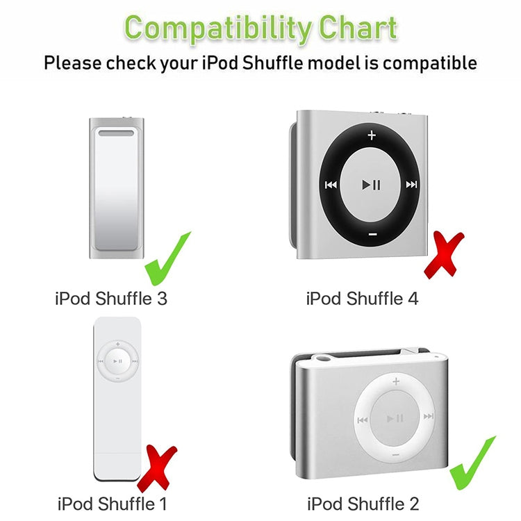 สาย USB เป็นแจ็ค 3.5 มม. สำหรับซิงค์ข้อมูลและชาร์จ iPod Shuffle รุ่นที่ 1 / 2 / 3 ความยาว 15.5 ซม.