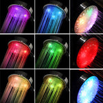 หัวฝักบัว LED 5 สีเปลี่ยนได้ ENKAY RC-9816 ไม่ใช้แบตเตอรี่