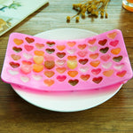 Creative Heart Shape 55-Grid Ice Cube Tray, 55 Grids Love