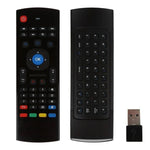 MX3 Air Mouse คีย์บอร์ดรีโมทไร้สาย 2.4G พร้อมทางลัดเบราว์เซอร์สำหรับ Android TV Box / มินิพีซี, Air Mouse