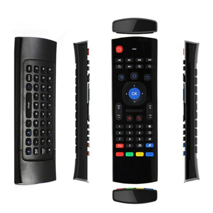 MX3 Air Mouse คีย์บอร์ดรีโมทไร้สาย 2.4G พร้อมทางลัดเบราว์เซอร์สำหรับ Android TV Box / มินิพีซี, Air Mouse