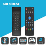 MX3 Air Mouse คีย์บอร์ดรีโมทไร้สาย 2.4G พร้อมทางลัดเบราว์เซอร์สำหรับ Android TV Box / มินิพีซี, Air Mouse