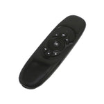 เมาส์อากาศไร้สาย C120 T10 2.4GHz พร้อมคีย์บอร์ดรีโมทชาร์จไฟได้ สำหรับ Android TV Box / PC คีย์บอร์ดไร้สาย
