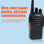 วิทยุสื่อสารพกพา CB รุ่น BAOFENG BF-888S 2 ชิ้น Retevis UHF 5W 16 ช่อง วิทยุ FM ทรานซีฟเวอร์