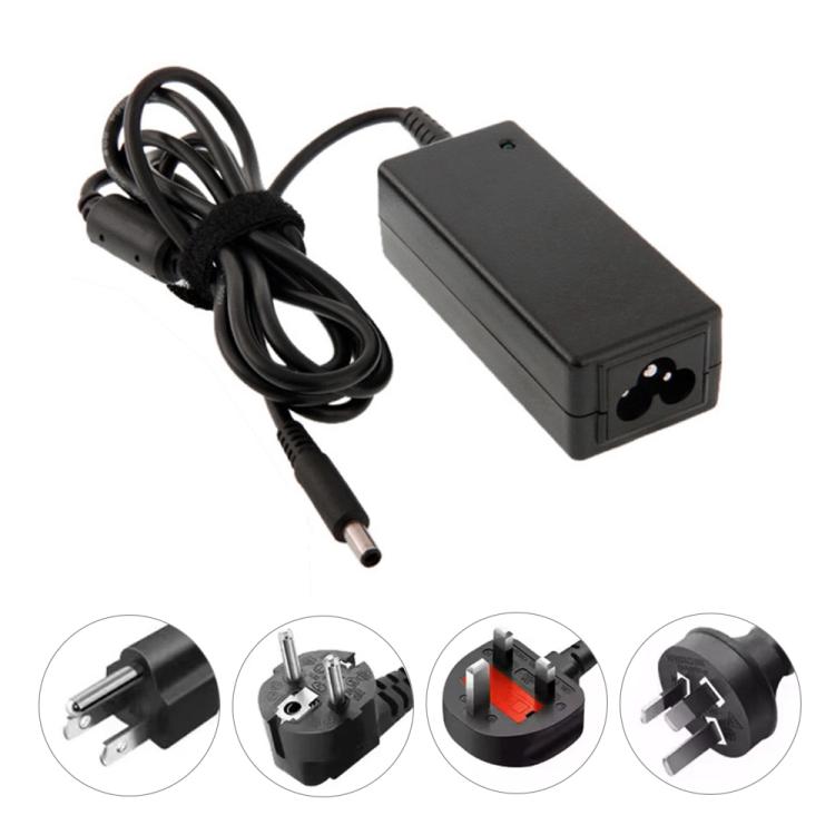 อะแดปเตอร์ AC มินิ 45W 19.5V 2.31A สำหรับโน้ตบุ๊ก Dell, หัวต่อออก: 4.5 มม. x 2.7 มม., 19.5V 2.31A 45W 4.5 มม. x 2.7 มม.